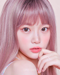 Lenstown 梨芝瞳 Hotto Hazel Choco 月拋（2片）