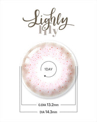 Lenstown 梨芝瞳 Lighly Lily Marry Pink 美瞳日拋（20片）