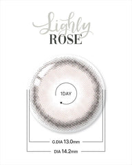 Lenstown 梨芝瞳 Lighly Rose Cacao 隱形眼鏡日拋（30片）