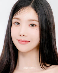 Lenstown 梨芝瞳 Lighly Rose Gray 隱形眼鏡日拋（30片）