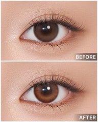 Lenstown 梨芝瞳 New Unisome Brown 月拋（2片）