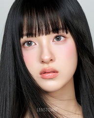 Lenstown 梨芝瞳 Odd I's M pure Gray 月拋（1片）