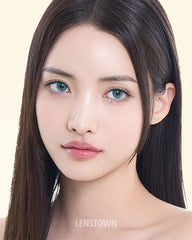 Lenstown 梨芝瞳 Romantea Gangnam Blue 月拋（2片）