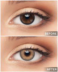 Lenstown 梨芝瞳 Romantea London Brown 隱形眼鏡日拋（10片）