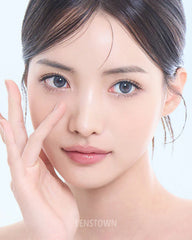 Lenstown 梨芝瞳 Romantea Tokyo Warm Gray 月拋（2片）