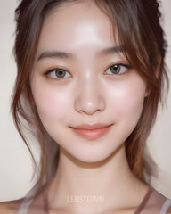 Lenstown 梨芝瞳 Romantea Venice Gray 散光半年拋（1片）