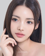 Lenstown 梨芝瞳 Scotch 3color Gray 月拋（2片）