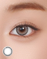Lenstown 梨芝瞳 New Unisome Gray 月拋（2片）