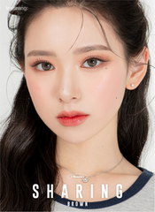 Lensrang 1-Month Sharing Brown（月拋／2片）