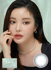 Lensme Lace Gray 月拋隱形眼鏡（2片）