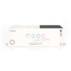 Clalen O2O2 Color 1-Day Ash Brown EX 氧氣棕日拋（30片）