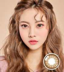 OLENS Maple Brown 半年拋隱形眼鏡（1片）