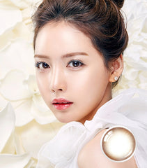 OLENS Hi-del Gold Latte 半年拋隱形眼鏡（1片）