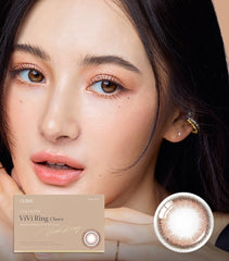 OLENS ViVi Ring Choco 巧克力色月拋美瞳隱眼（2片）