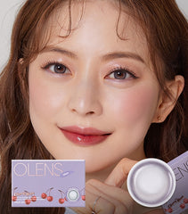 Olens Cherry Moon Gray 月拋美瞳隱眼（2片）