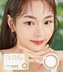 Olens EyeTeen Brown 月拋彩色隱形眼鏡（2片）