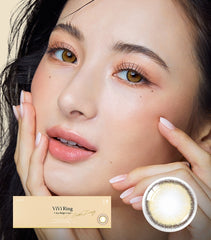 Olens ViVi Ring 1 Day Beige 淺褐色日拋（10片）