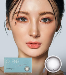 OLENS ViVi Ring Gray Toric 散光月拋灰色美瞳隱形眼鏡（1片）