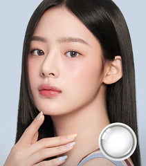 Olens Double Tint Gray 月拋彩色隱形眼鏡（2片）