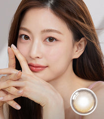 OLENS 1 Day Glowy Natural Latte Brown（日拋/10片裝）