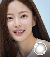 OLENS Shine Touch Milky Gray 月拋隱形眼鏡（2片）