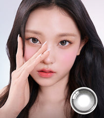 OLENS Big Glowy Gray 月拋美瞳（2片）