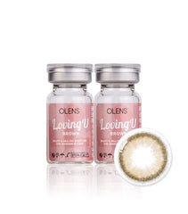 OLENS Loving U Brown（半年拋/1片）