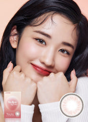 Lensme Melloy Rozy Choco 月拋隱形眼鏡（2片）