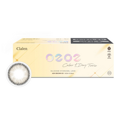 Clalen O2O2 Color 1-Day Ash Brown EX 氧氣棕散光日拋（30片）
