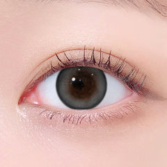 Lenstown 梨芝瞳 247 Bom Gray 月拋隱形眼鏡（2片）