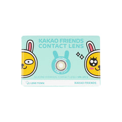 Lenstown 梨芝瞳 Kakao Friends Muzi Gray 月拋（2片）