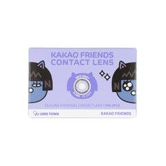 Lenstown 梨芝瞳 Kakao Friends Neo Gray 月拋（2片）