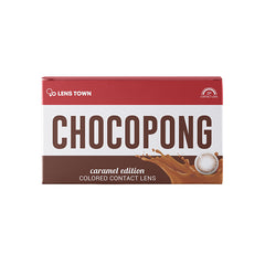 Lenstown 梨芝瞳 Chocopong Caramel Choco 月拋（2片）