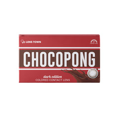 Lenstown 梨芝瞳 Chocopong Dark Choco 月拋（2片）