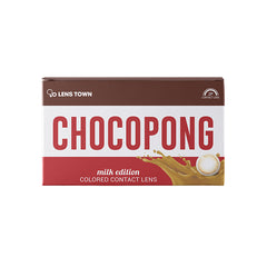 Lenstown 梨芝瞳 Chocopong Milk Choco 月拋（2片）