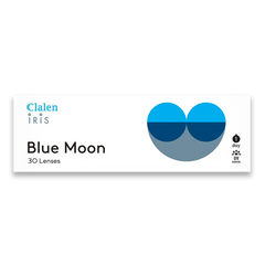 Clalen Iris 1 Day Blue Moon 日拋藍色美瞳隱形眼鏡（30片）